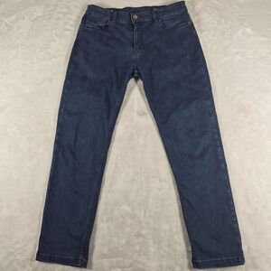 Mugsy Studio Blues Jeans Men's 33x30 Blue Denim Medium Wash Stretch Comfort